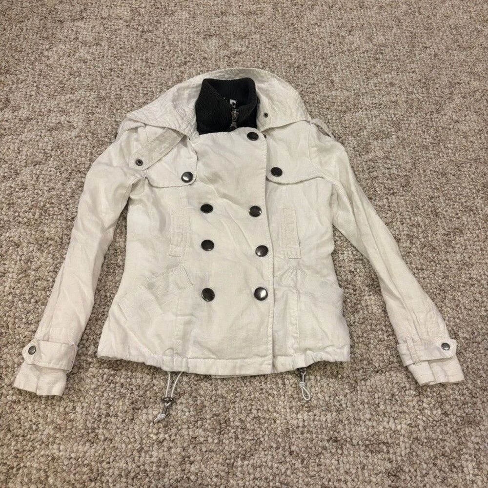 G.E.T. Equipment General Technique Linen Jacket White Dickey Size S